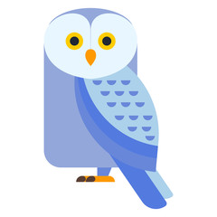 Cartoon owl vector