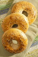 Everything bagels, a New York City favorite