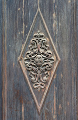 Old portal decoration in Venice