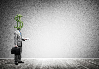 He is always thinking about money