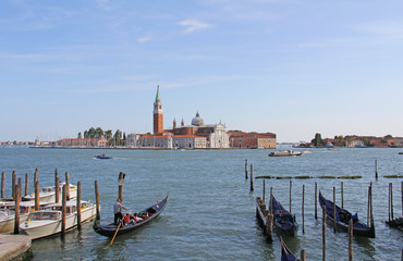 Fototapeta premium Campanile San Giorgio Maggiore à Venise Italie