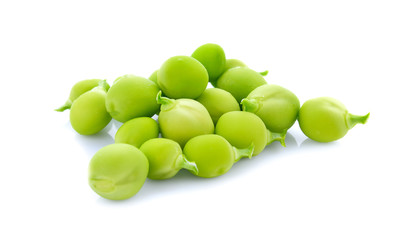 peas isolated on white background