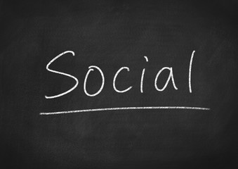 Obraz premium social