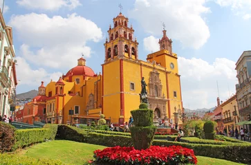 Rolgordijnen Collegiale Basiliek van Onze-Lieve-Vrouw van Guanajuato Mexico © Moebs Stéphane