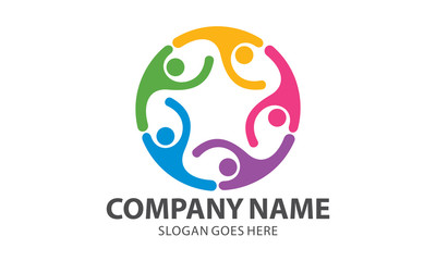 Community Logo Image Vector