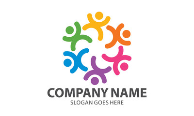 Community Logo Image Vector