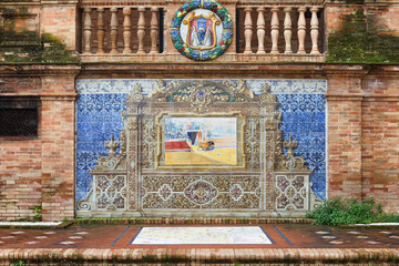 Plaza de Espana in Seville