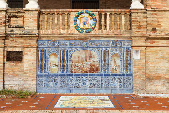 Plaza de Espana in Seville