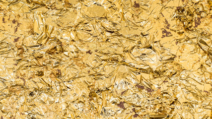 Buddha's gold close. background