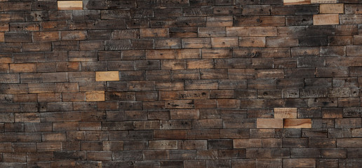 Background of dry chopped firewood logs stacked up on top of eac