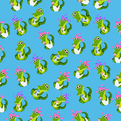 baby crocodile or alligator