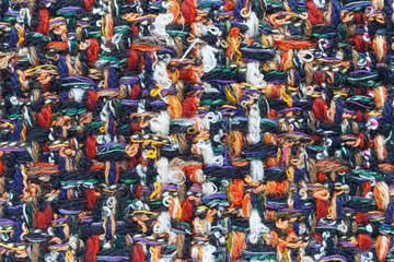 Hand weaving tweed - obrazy, fototapety, plakaty