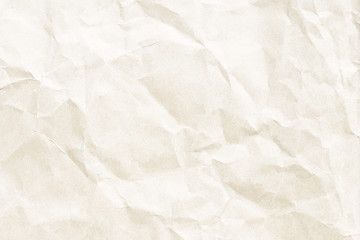Brown crumpled paper texture