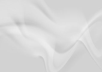Light grey abstract smooth wavy background