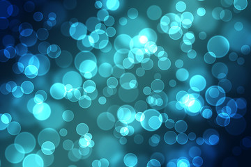 Colorful festive Christmas  background with bokeh.