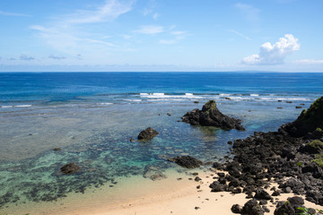 Fototapeta na wymiar 沖縄の海・やんばるの海 