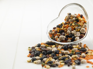 assorted beans
