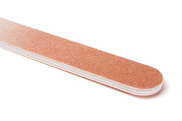 nail file isolated on a white background