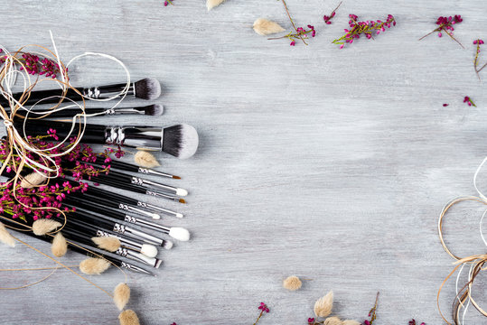 Natürliche Kosmetik, Naturkosmetik, Pinsel, Make-up