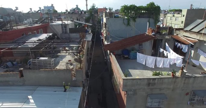 &ccedil;arpık,şehir,binalar,kent,manzara,kentleşme,keşmekeş,havadan,drone