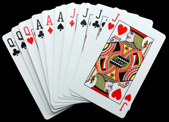 Gin rummy card hand