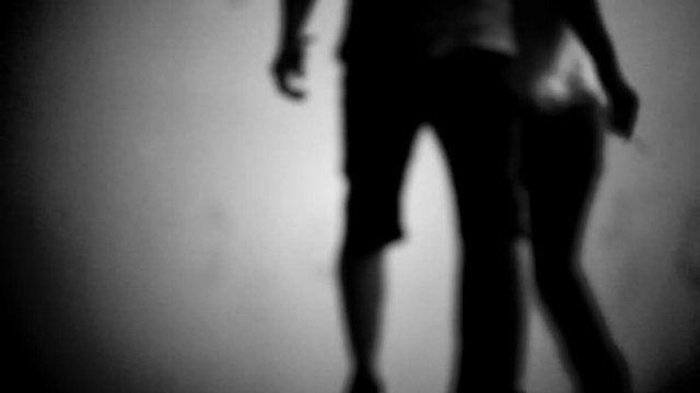 Timelapse of crossing people