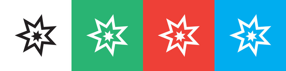 Obraz premium explosion icon illustration