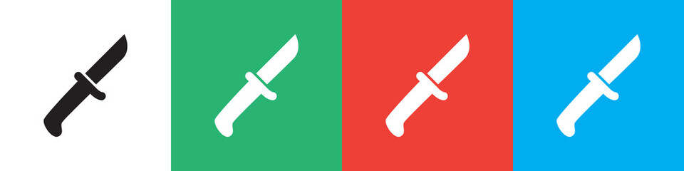 knife icon illustration