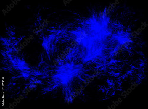 "abstract colored dust on black background" Stock photo and royalty