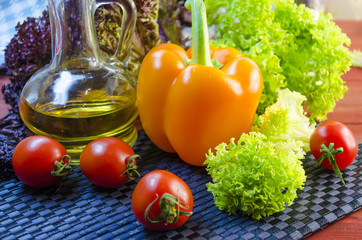 vegetables for salad