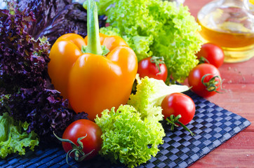 vegetables for salad