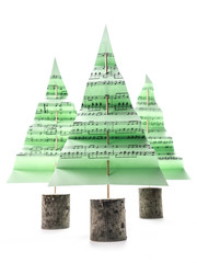 Christmas carol trees