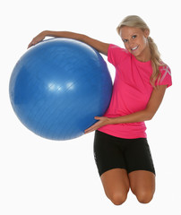 Pretty Exercise Girl