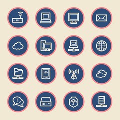 Cloud computing and internet, desktop and laptop, wireless and n