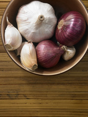 garlic and onion