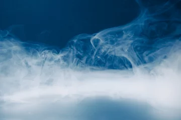 Selbstklebende Fototapeten smoke background and dense fog © nikkytok