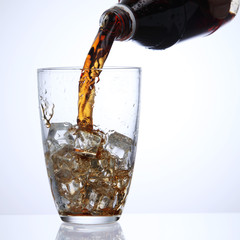 pouring  cola