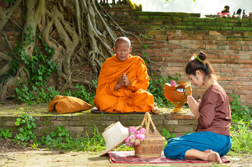 Buddhist monks ,Thailand