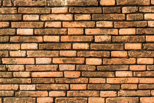 Pattern of Brick Wall design background texture