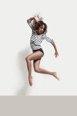 performance of a young brazilian dancer