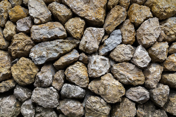 Texture of wall made of stones