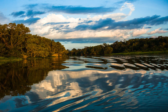 Undulating wake