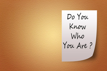 white paper bearing the words brown textured background