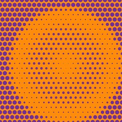 Abstract creative concept vector comics pop art style blank layout template with clouds beams and isolated dots pattern on background. For sale banner, empty bubble, illustration comic book design