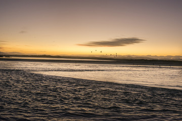 Obraz premium Hermanus lagoon at first light
