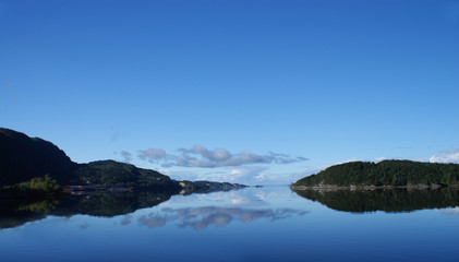 einsame Landschaft in Norwegen