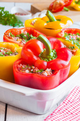 Stuffed bell peppers 