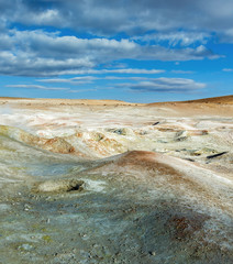 Geyser (geothermal area) Sol de Manana in Eduardo Avaroa National Reserve - Bolivia, South America