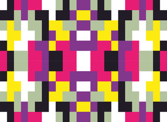 Glitched lines background