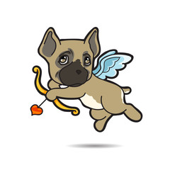 Dog cupid come for help your love successful